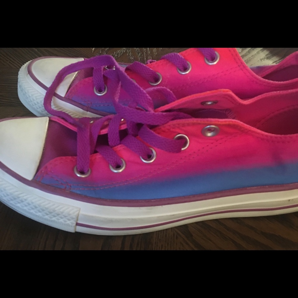 Converse Bright Custom Ombr Chuck Taylors - image 5